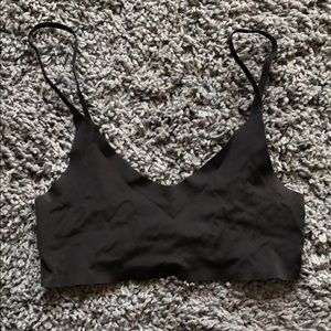 Lace back bralette